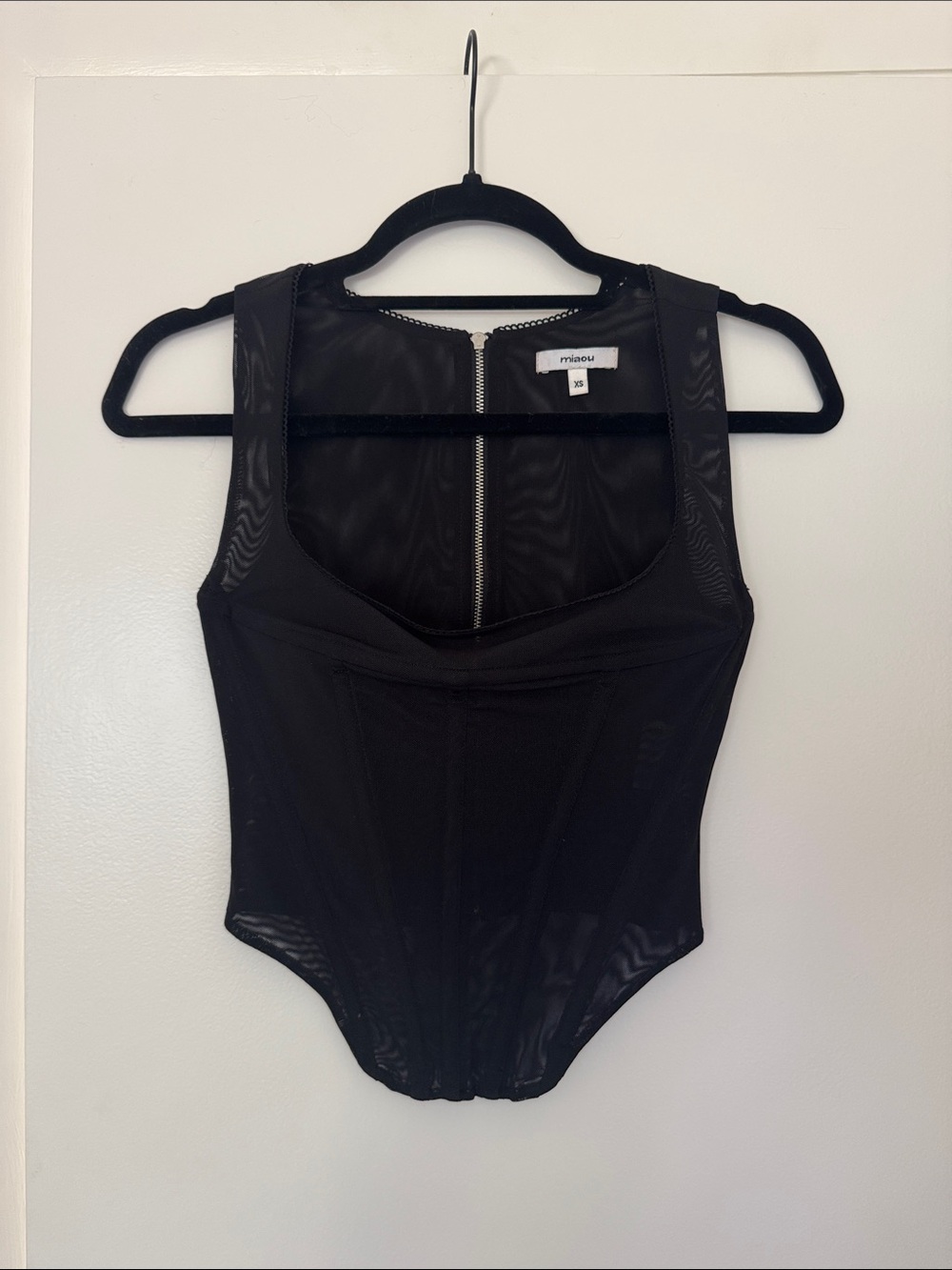 Miaou corset top